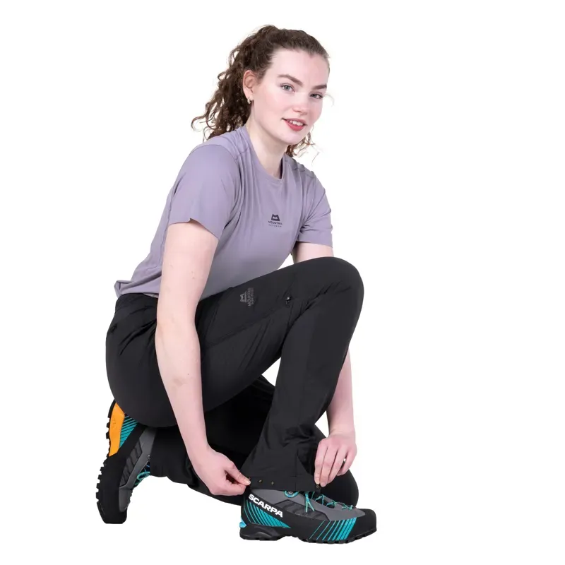Mountain Equipment Womens Chamois Alpine Trousers - Black-9