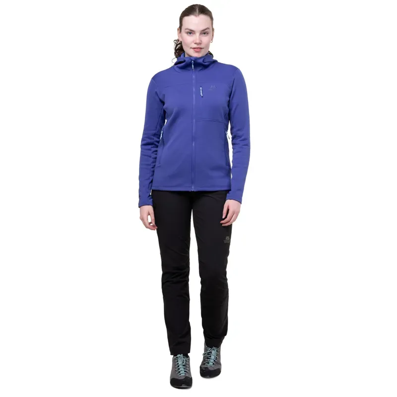 Mountain Equipment Womens Durian Hooded Jacket - Clematis-1