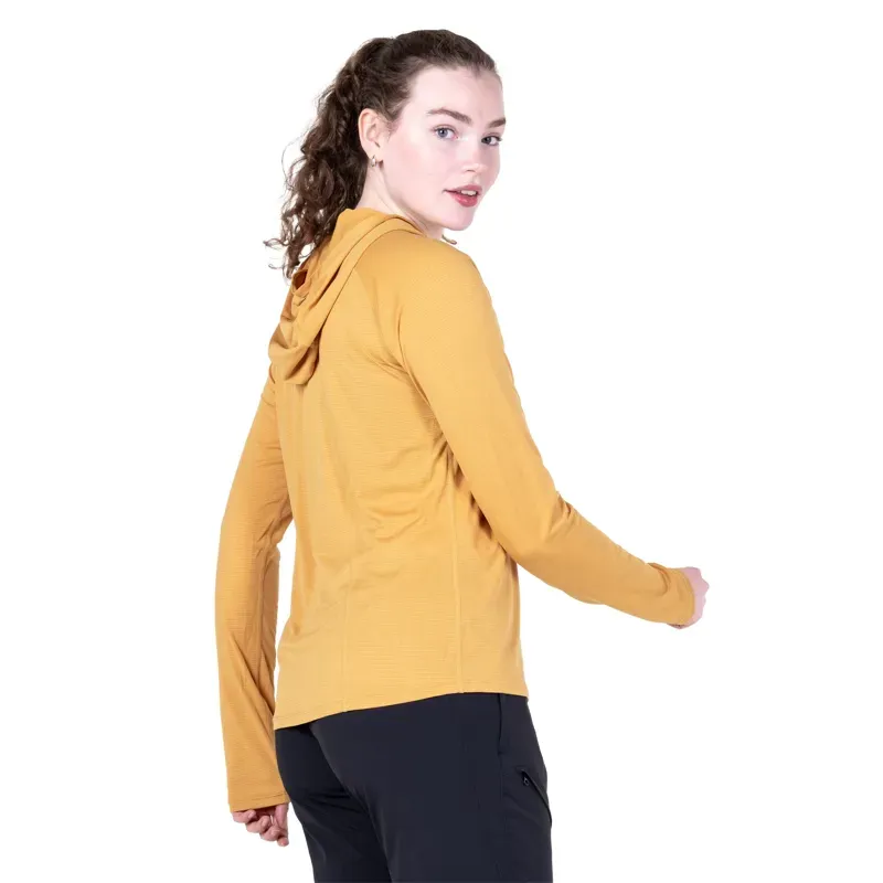 Mountain Equipment Womens Glace Hooded Top - Butterscotch-5