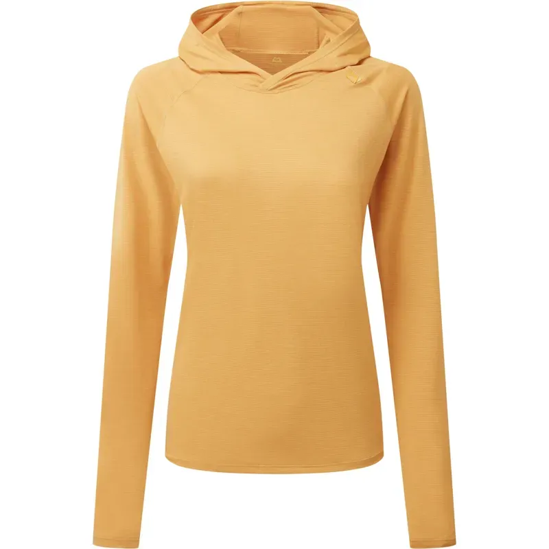 Mountain Equipment Womens Glace Hooded Top - Butterscotch