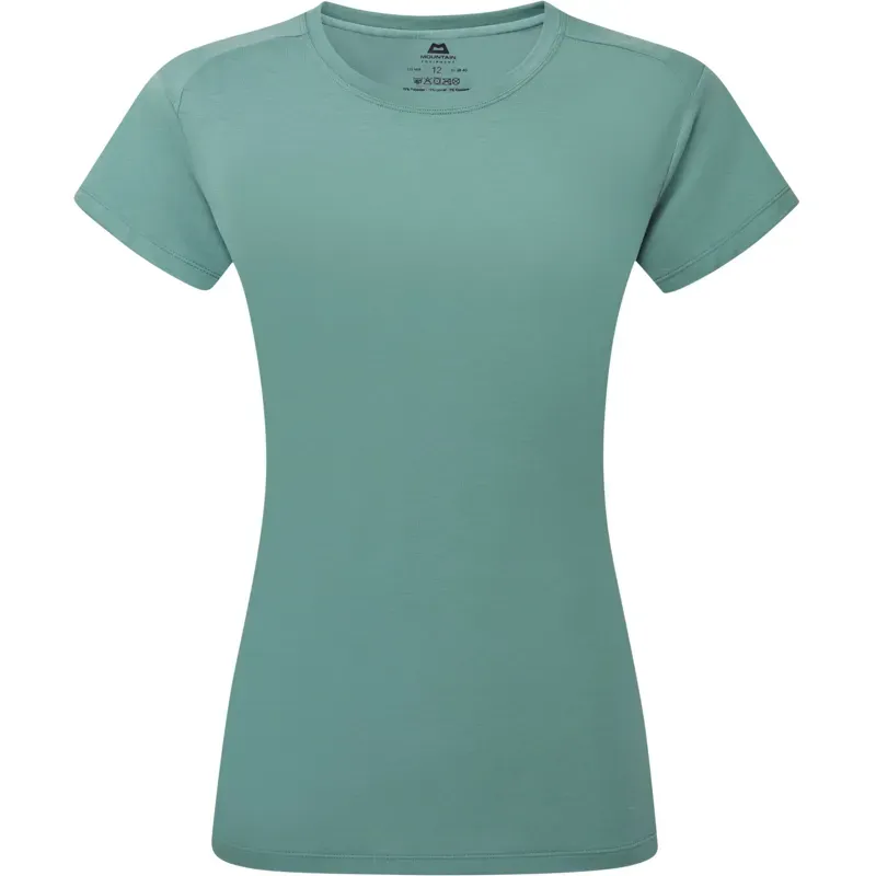 Mountain Equipment Womens Headpoint Tee - Sea Pine