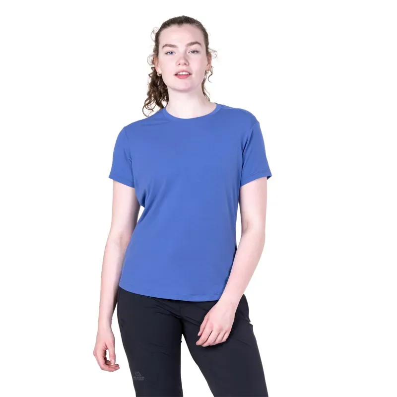 Mountain Equipment Womens Headpoint Tee - Vivid Blue-3