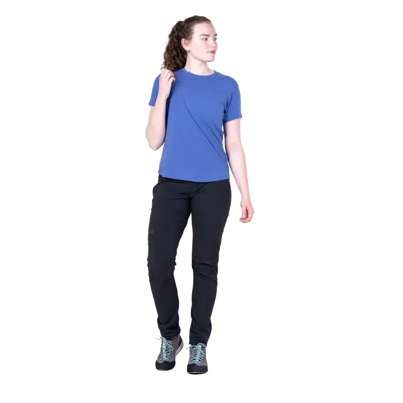 Mountain Equipment Womens Headpoint Tee - Vivid Blue-4