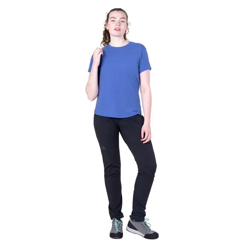 Mountain Equipment Womens Headpoint Tee - Vivid Blue-5