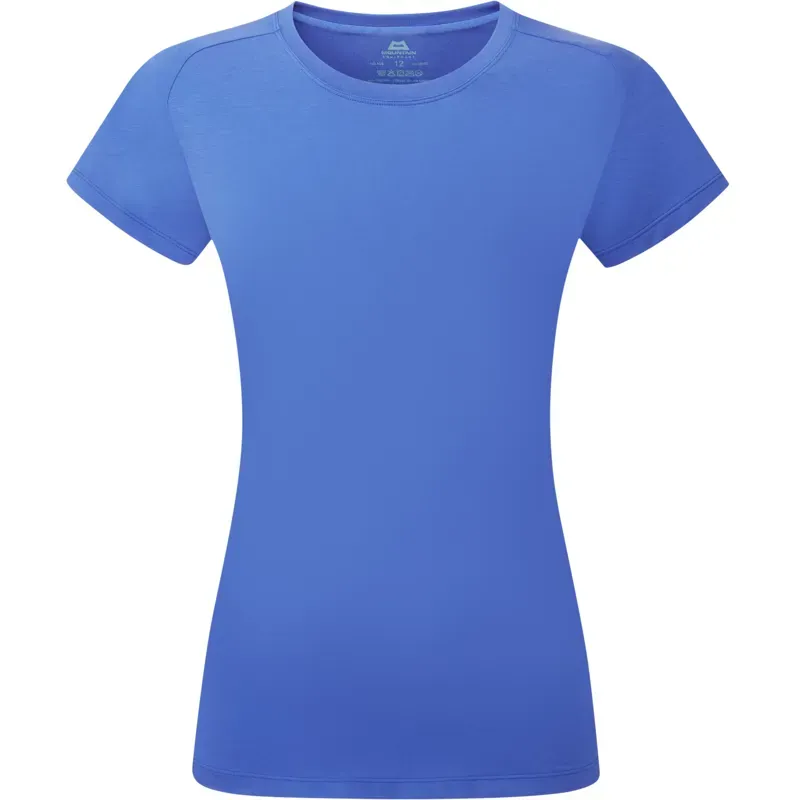 Mountain Equipment Womens Headpoint Tee - Vivid Blue