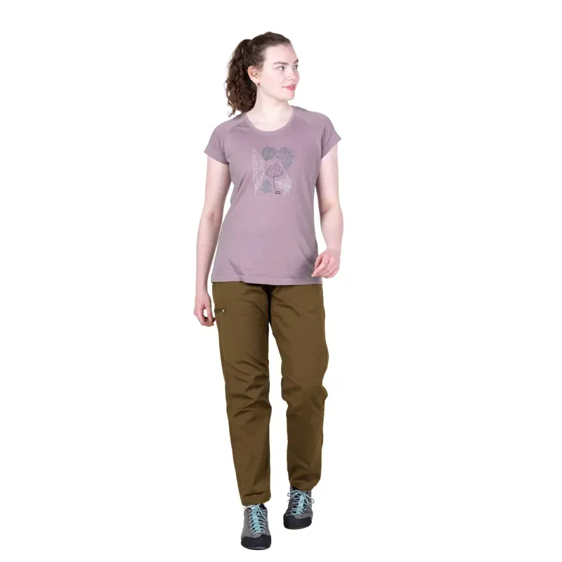 Mountain Equipment Womens Leaf Tee - Allium-2