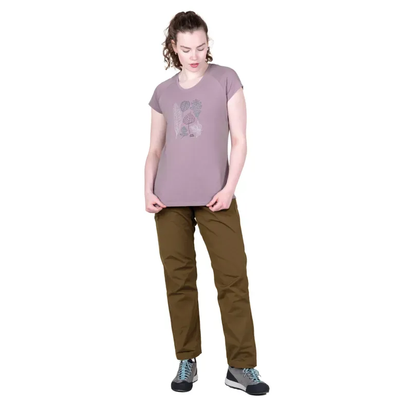 Mountain Equipment Womens Leaf Tee - Allium-3