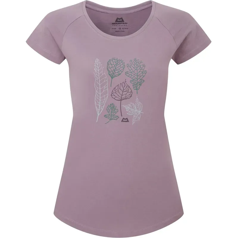 Mountain Equipment Womens Leaf Tee - Allium