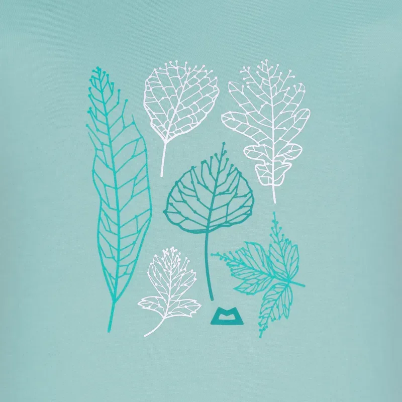 Mountain Equipment Womens Leaf Tee - Aqua-1