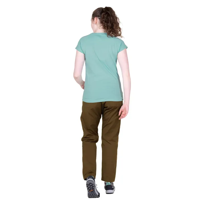 Mountain Equipment Womens Leaf Tee - Aqua-6