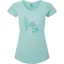 Mountain Equipment Womens Leaf Tee - Aqua