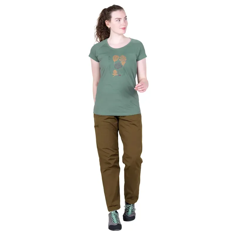 Mountain Equipment Womens Leaf Tee - Sage-2