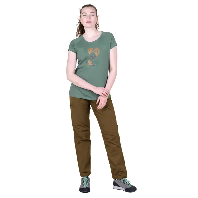 Mountain Equipment Womens Leaf Tee - Sage-7