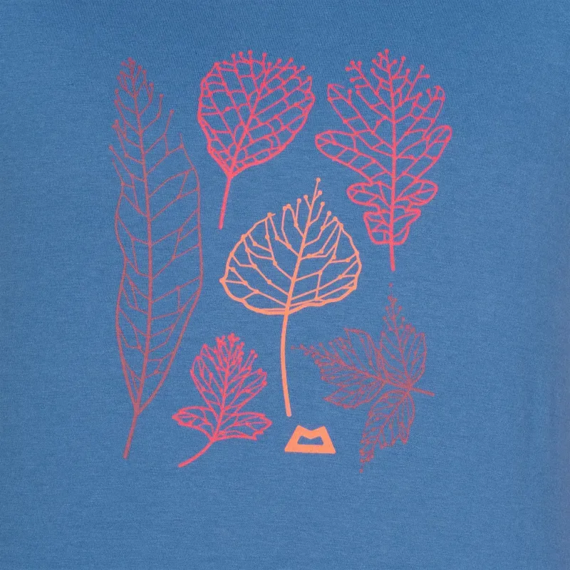 Mountain Equipment Womens Leaf Tee - Stellar Blue-1
