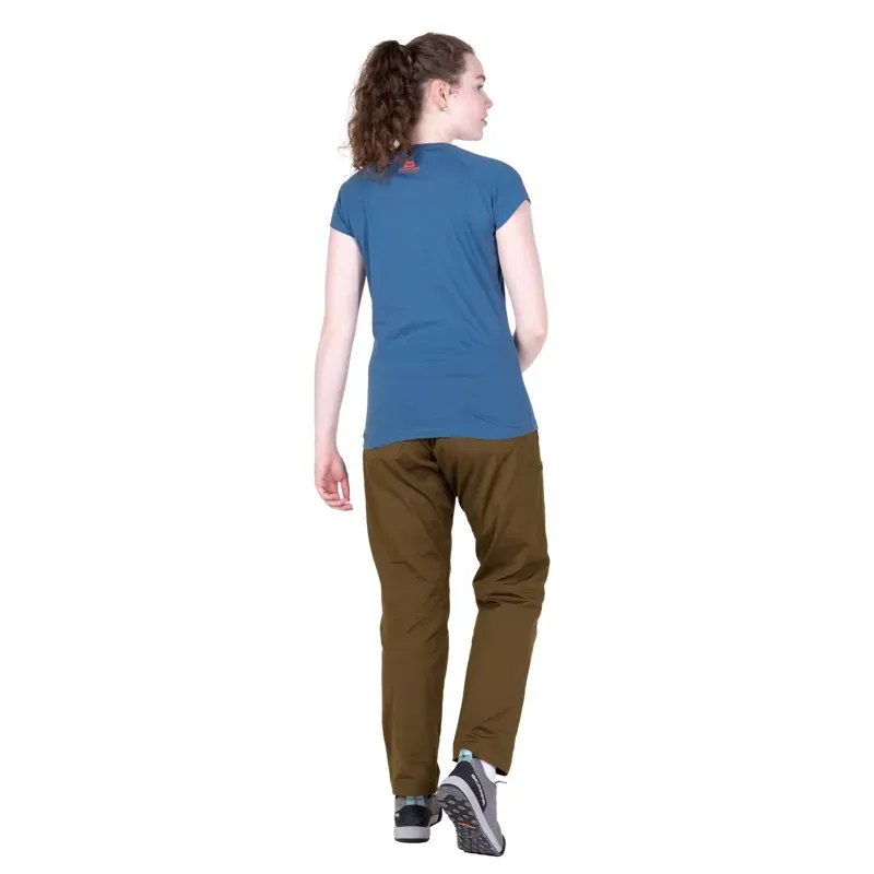 Mountain Equipment Womens Leaf Tee - Stellar Blue-7