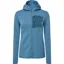 Mountain Equipment Womens Lumiko Hooded Jacket - Stellar-Majolica