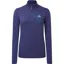 Mountain Equipment Womens Lumiko Zip-T Fleece - Amethyst-Medieval