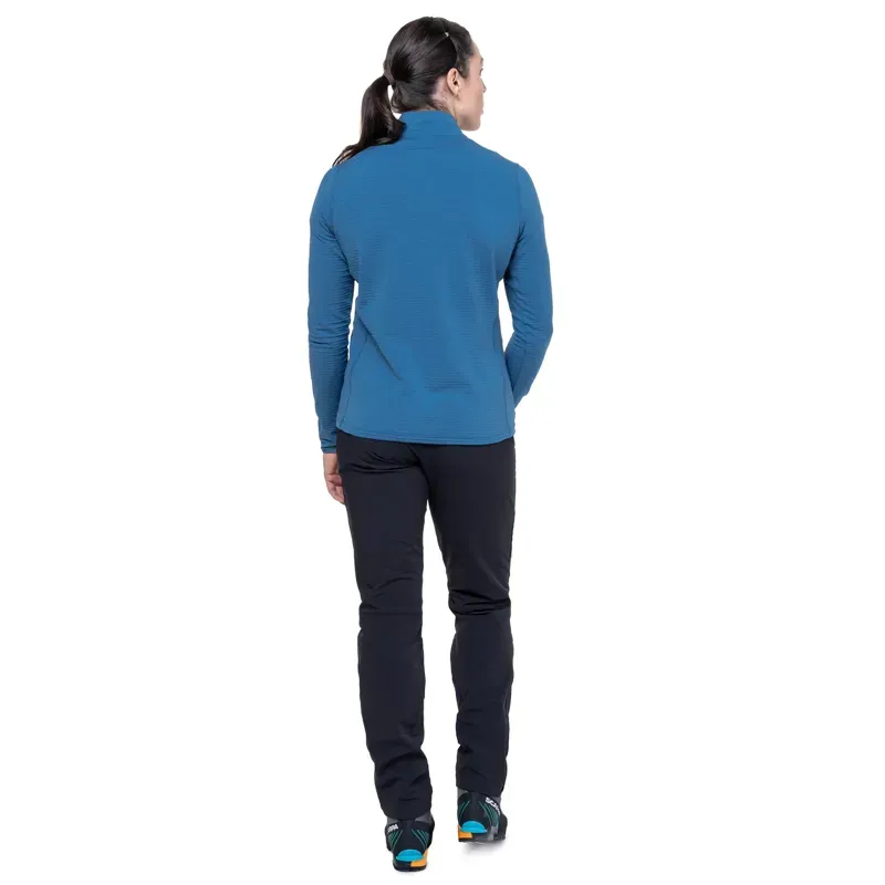 Mountain Equipment Womens Lumiko Zip-T Fleece - Stellar-Majolica-6