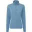 Mountain Equipment Womens Micro Zip-T Fleece - Stellar Blue