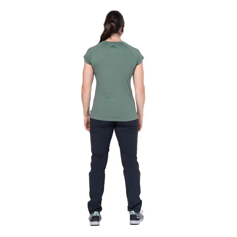 Mountain Equipment Womens Mountain Flower Tee - Sage-3