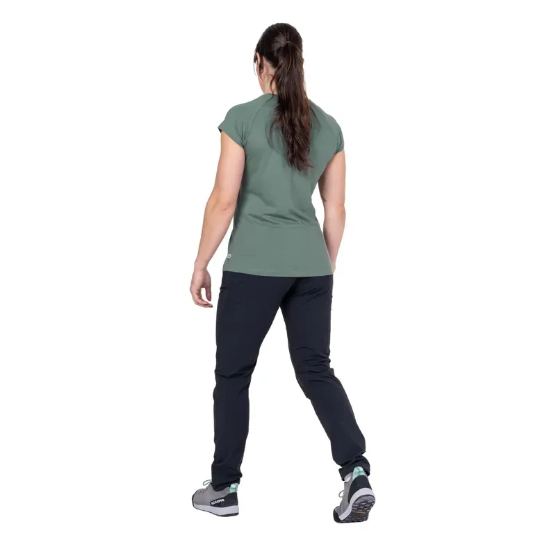 Mountain Equipment Womens Mountain Flower Tee - Sage-6