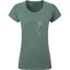 Mountain Equipment Womens Mountain Flower Tee - Sage
