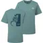 Mountain Equipment Womens Podus Tee - Goblin Blue