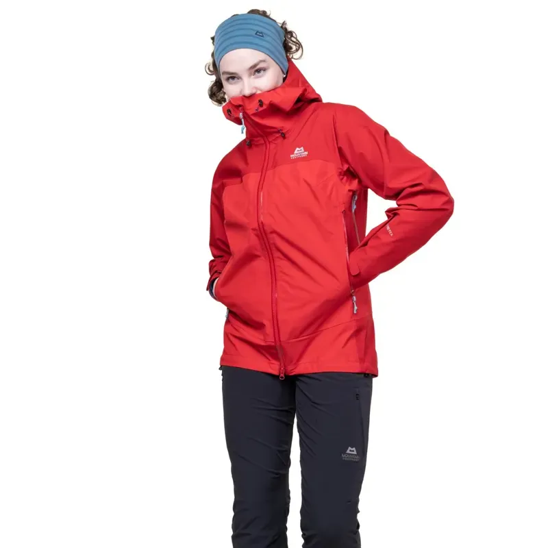 Mountain Equipment Womens Saltoro Jacket - Imperial Red-Crimson-6