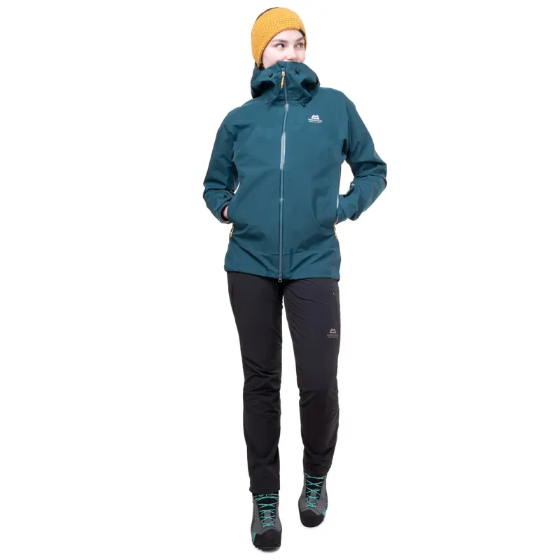 Mountain Equipment Womens Saltoro Jacket - Majolica Blue-3