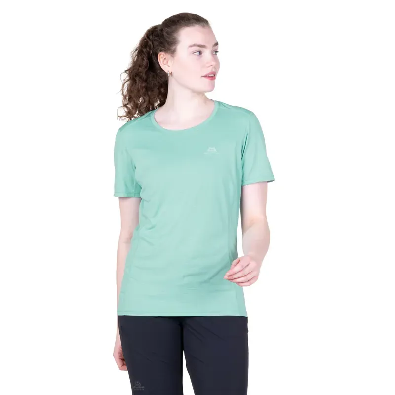 Mountain Equipment Womens Tempi SS Tee - Aqua-1
