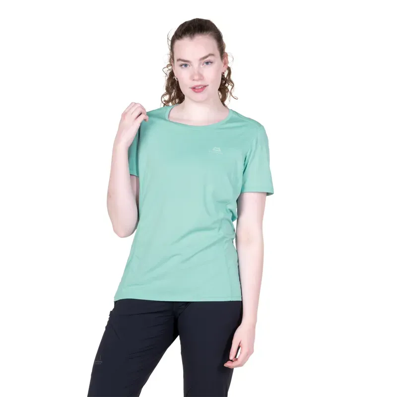 Mountain Equipment Womens Tempi SS Tee - Aqua-3