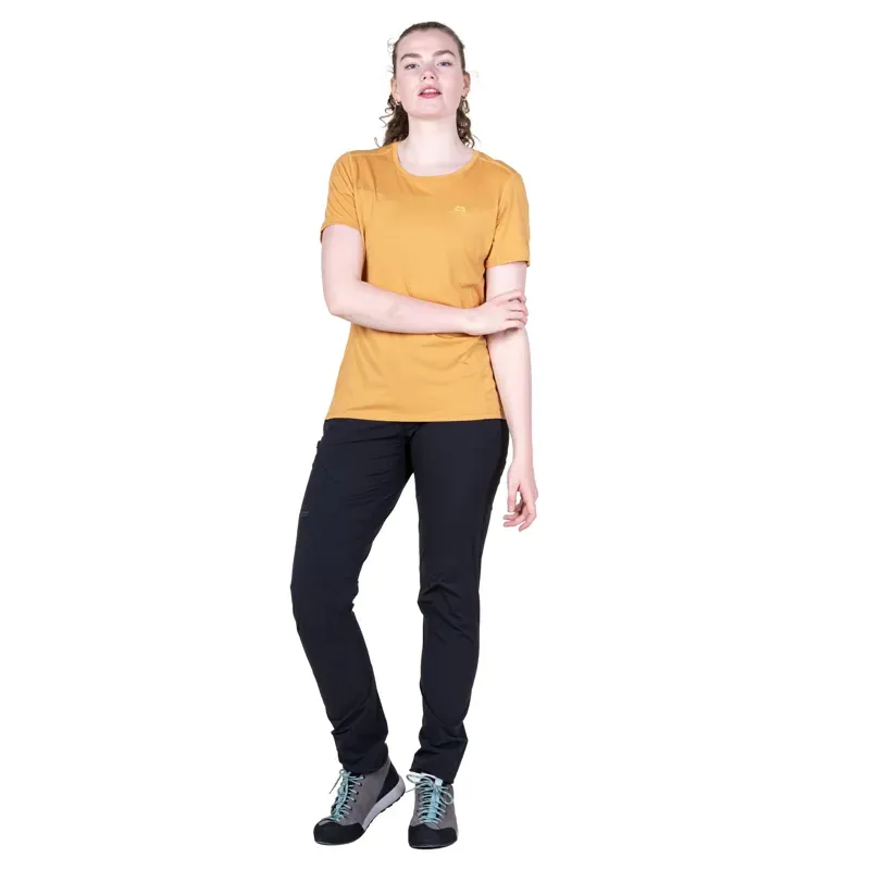 Mountain Equipment Womens Tempi SS Tee - Butterscotch-1