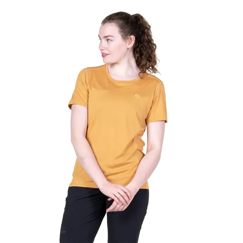 Mountain Equipment Womens Tempi SS Tee - Butterscotch-2