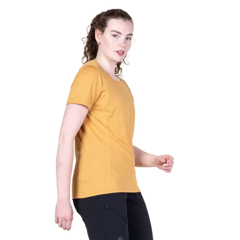 Mountain Equipment Womens Tempi SS Tee - Butterscotch-7