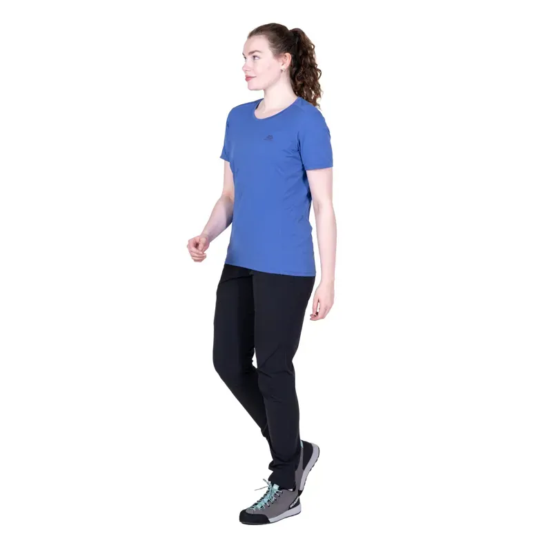 Mountain Equipment Womens Tempi SS Tee - Vivid Blue-7