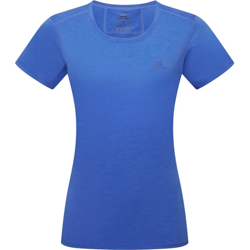 Mountain Equipment Womens Tempi SS Tee - Vivid Blue