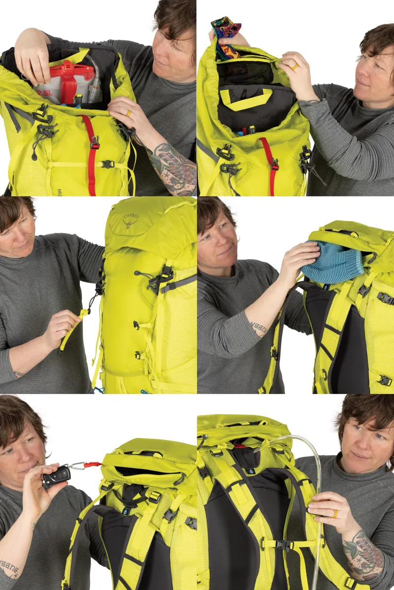 Osprey Mutant 38 Climbing Pack - Blue Flame-9