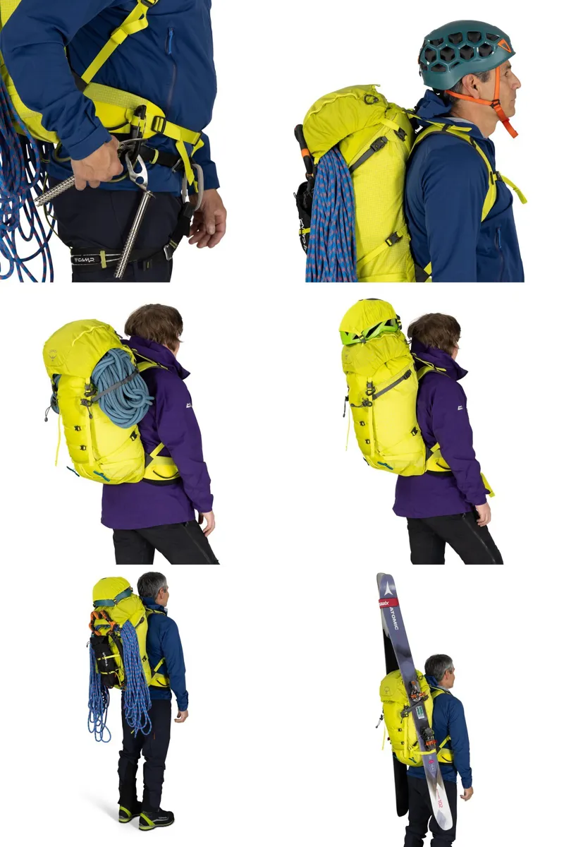 Osprey Mutant 38 Climbing Pack - Lemongrass-5