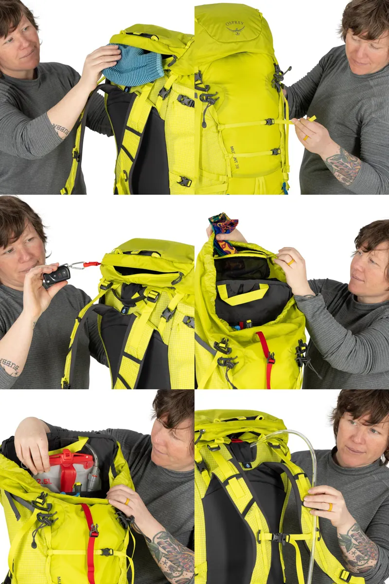 Osprey Mutant 38 Climbing Pack - Lemongrass-7