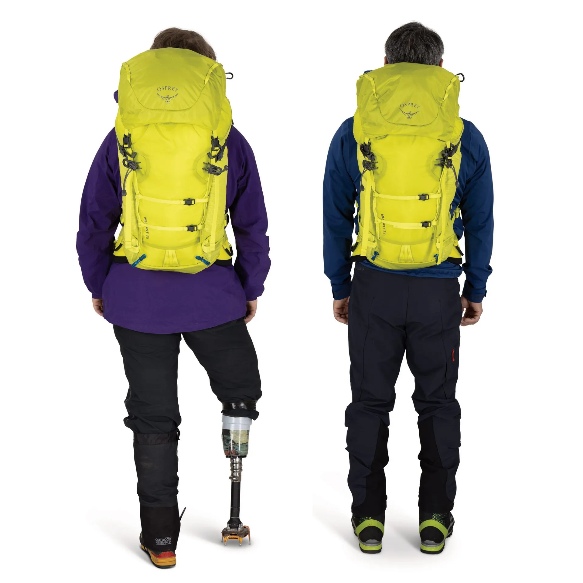 Osprey Mutant 38 Climbing Pack Blue Flame