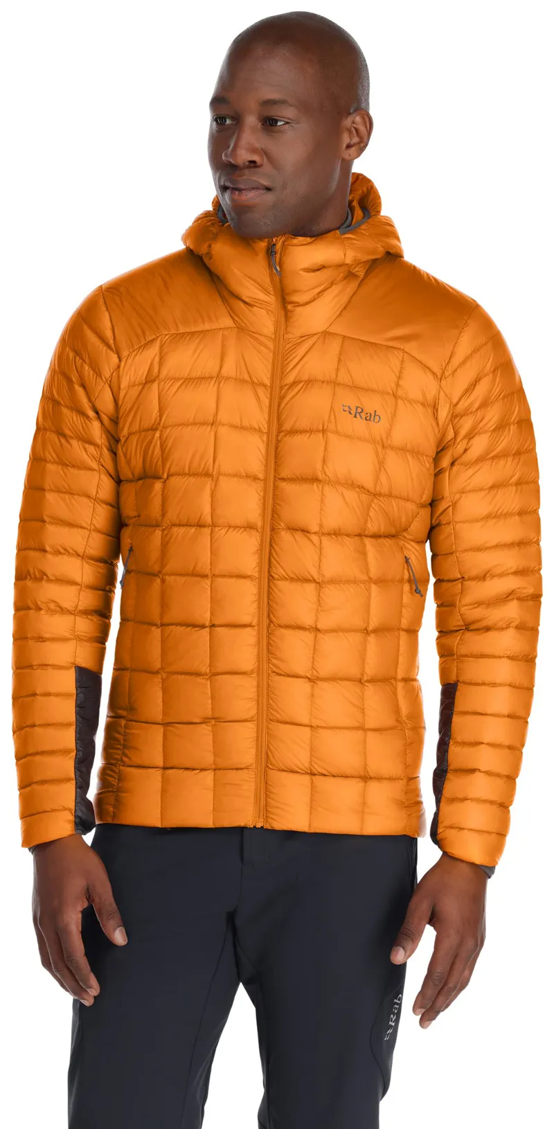 Rab Mens Mythic Alpine Light Jacket - Marmalade-2