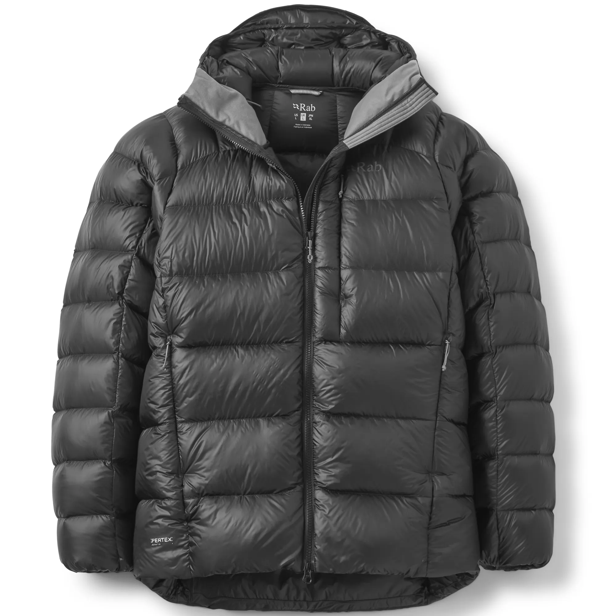 Ult R Logo Jacket Rab Mens Mythic Ultra Jacket - Black