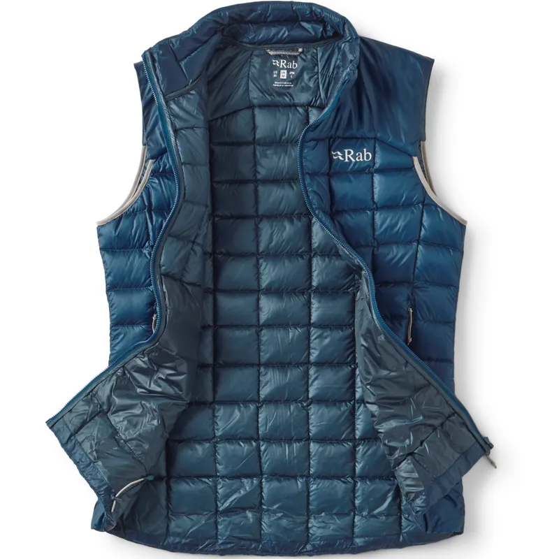 Rab Mens Mythic Vest - Tempest Blue-1