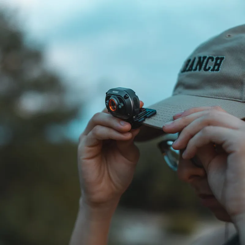 NEBO Mycro 400 Headlamp and Cap Light-8