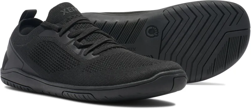Xero Shoes Womens Nexus Knit Shoe - Black-Black-8