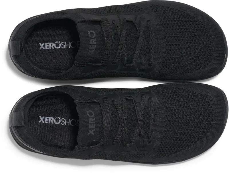 Xero Shoes Womens Nexus Knit Shoe - Black-Black-7