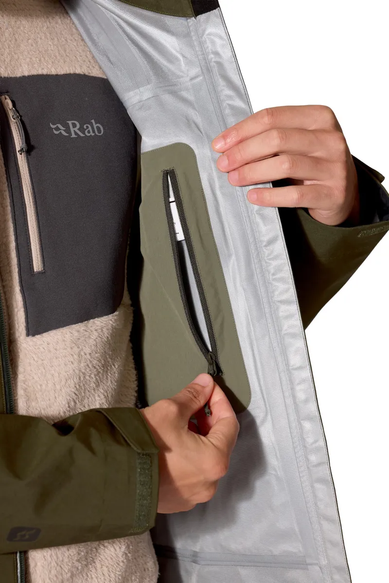 Rab Mens Namche GTX Jacket - Army-12