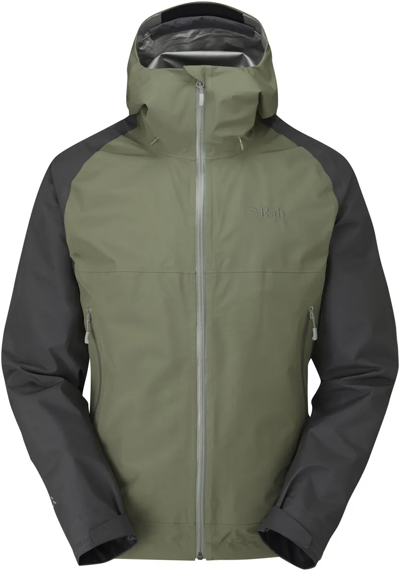Rab Mens Namche Paclite Jacket - Graphene-Light Khaki