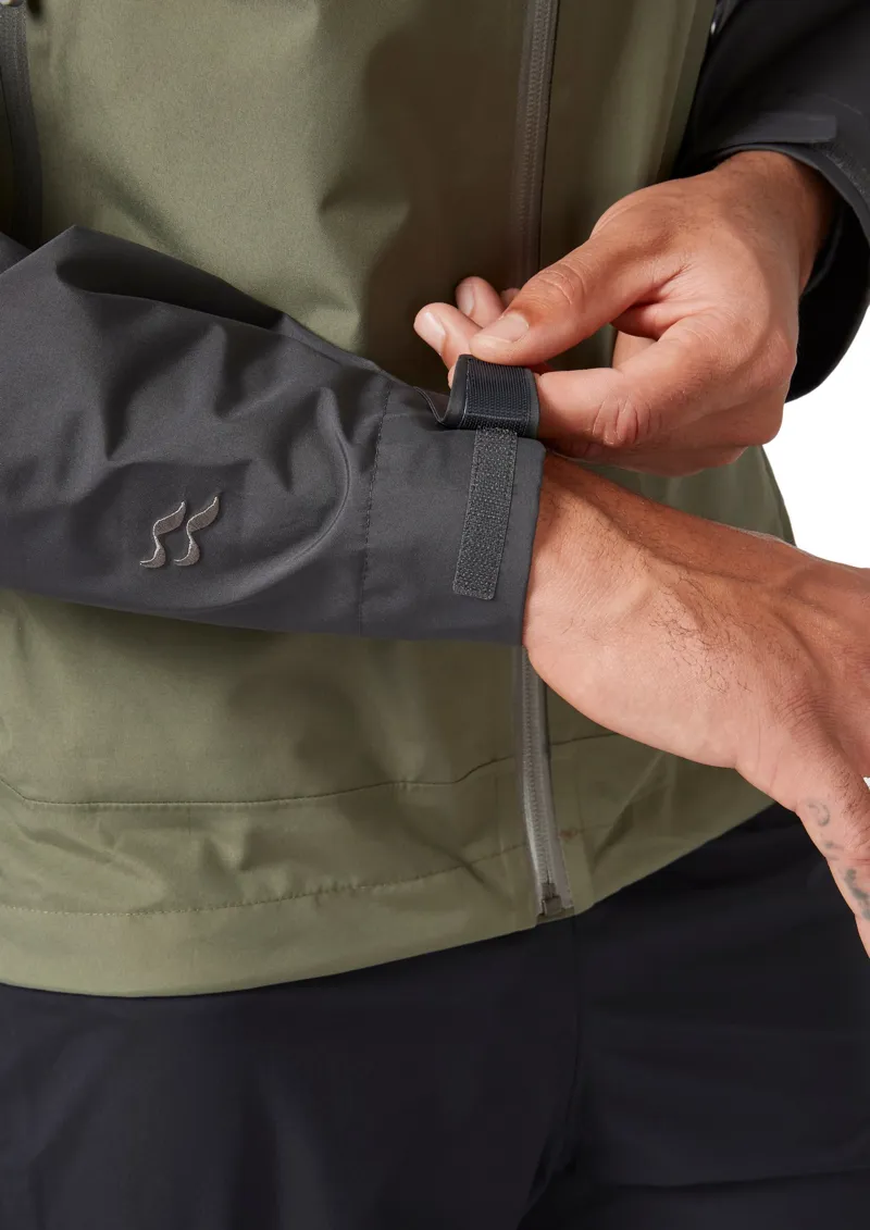 Rab Mens Namche Paclite Jacket - Graphene-Light Khaki-6