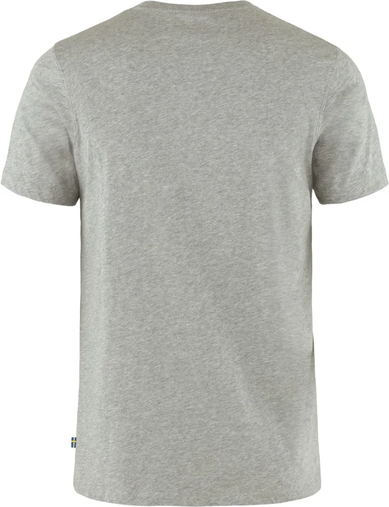 Fjallraven Mens Nature T-Shirt - Grey Melange-1